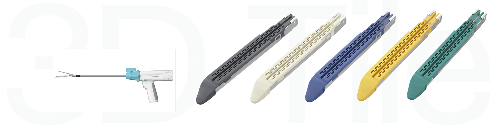3D Tile-Shaped Staple Reload